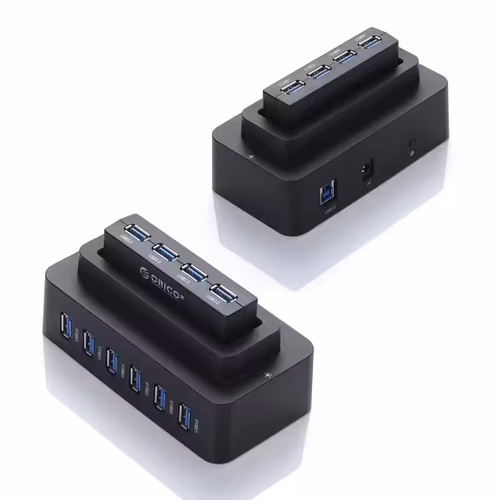 هاب 10 پورت USB 3.0 اوریکو H10D6-U3