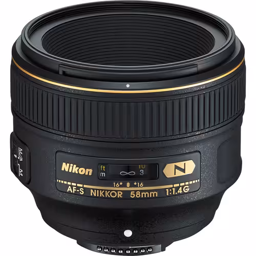 لنز نیکون Nikon AF-S NIKKOR 58mm f/1.4G