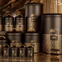 سرویس آشپزخانه 1 15 پارچه بی وی کی مدل بونسای کد 805491