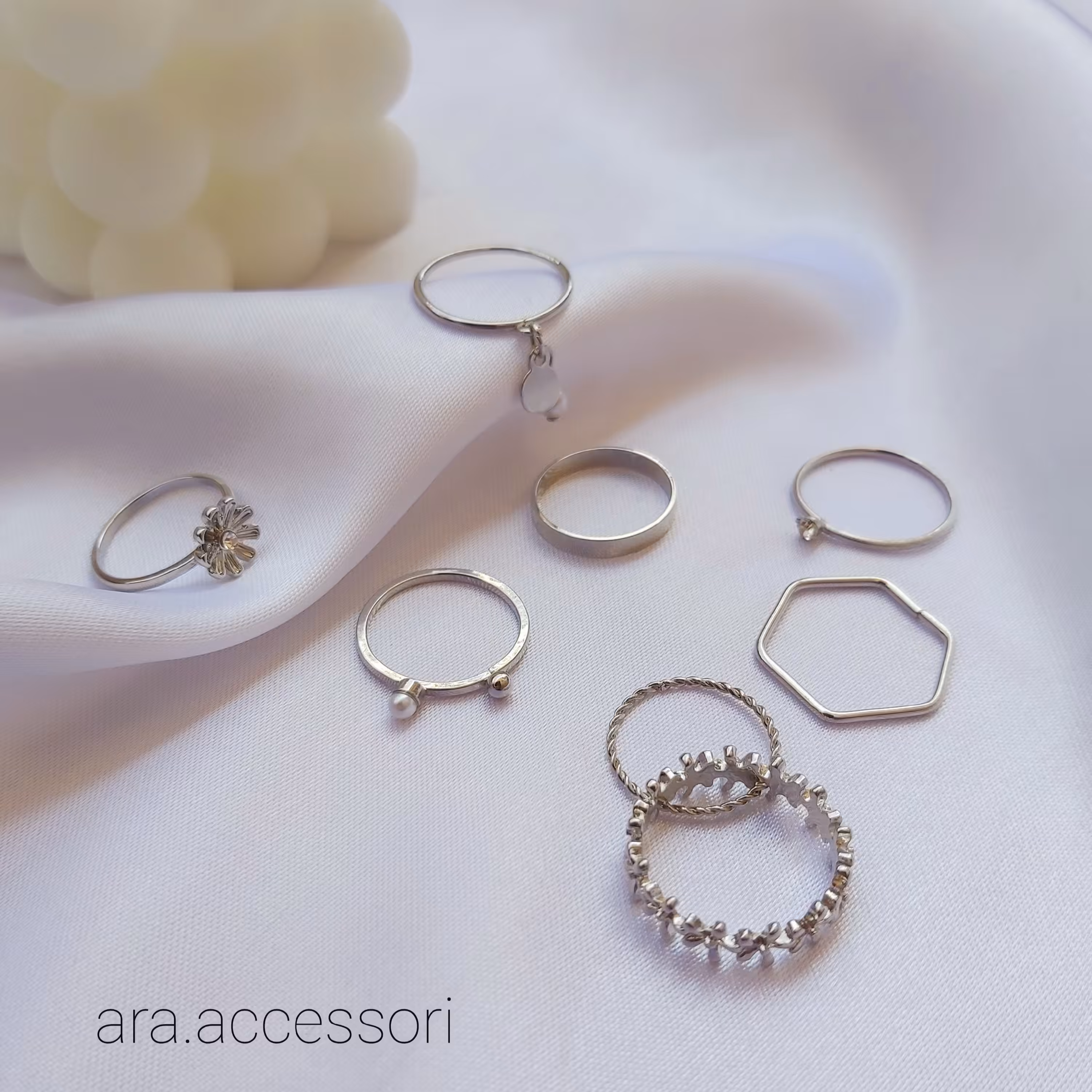 پک انگشتر در سایز های مختلف