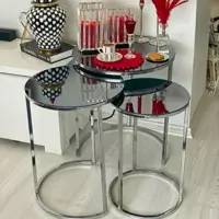 میز عسلی کمجا مجموعه سه عددی طرح وستور 