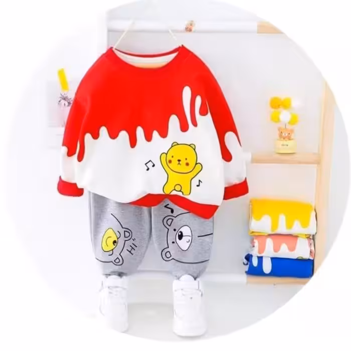 ست آبرنگی وارداتی اورجینال اسپرت مناسب دختر پسر