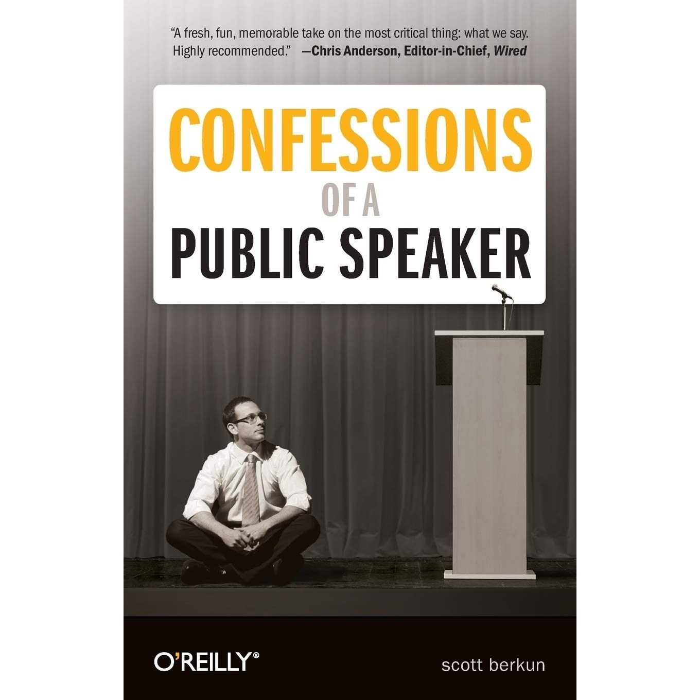کتاب زبان اصلی Confessions of a Public Speaker اثر Scott Berkun