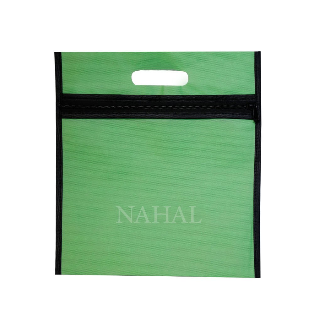 کیف بیمار زیپدارکد1001 رنگ سبز(بسته 25 عددی)