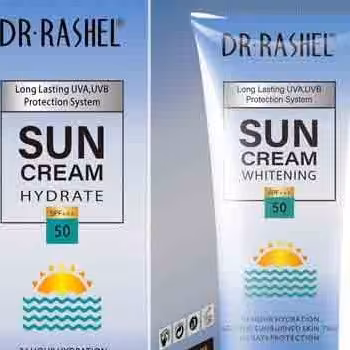 کرم ضد آفتاب Dr. Rashel با SPF 50- فاقد رنگ