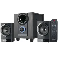 اسپیکر سه تیکه Hatron رنگ مشکی مدل hsp240