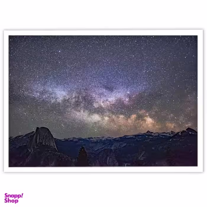 تابلو بکلیت طرح کهکشان و آسمان شب مدل W-S2997