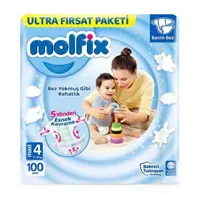 مولفیکس ترکیه اقتصادی سایز 4 بسته 100 عددی 