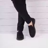 کفش تخت مردانه مشکی مدل Erfan