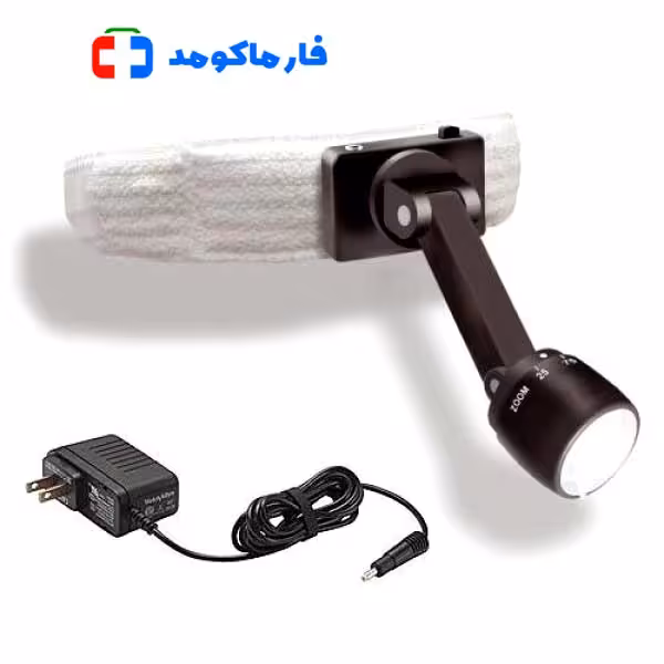 چراغ پیشانی با نور سرد LED با هدبند مستحکم قابل تنظیم ولش آلن کد 46072