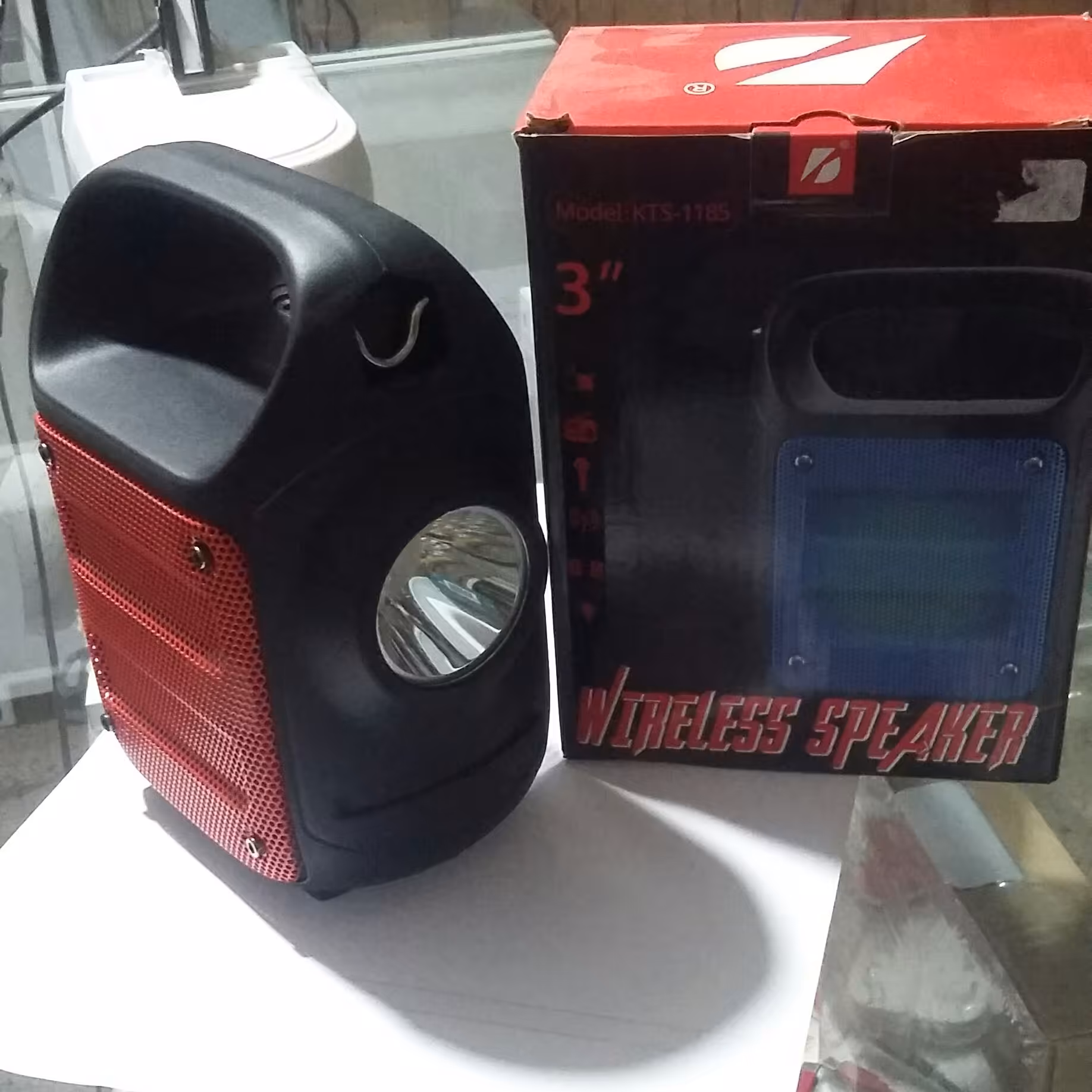 اسپیکر چراغ دار مدل Kts1185