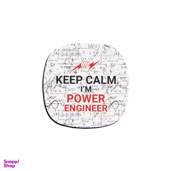 زیر لیوانی ترمه طراحان ایده مدل power engineer کد cfp1256