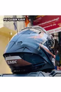 کلاه کاسکت موتورسیکلت مشکی TYPHOON FREERIDE GL627 ایمنی بسته قالب مناسب ECE 22.06 SMK