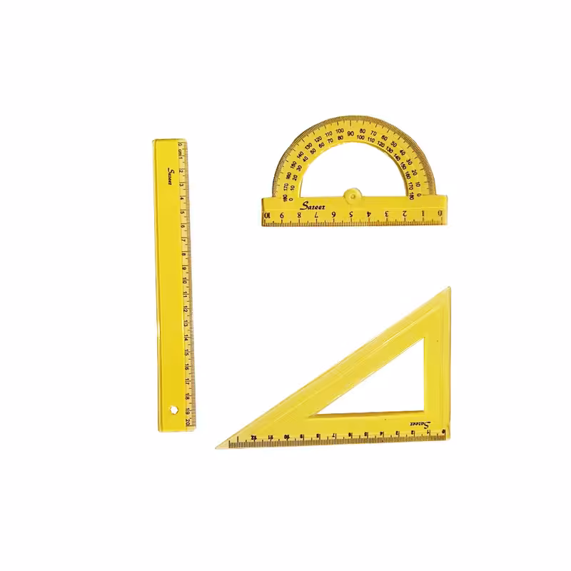 ست خط کش صریر مدل ژله ای