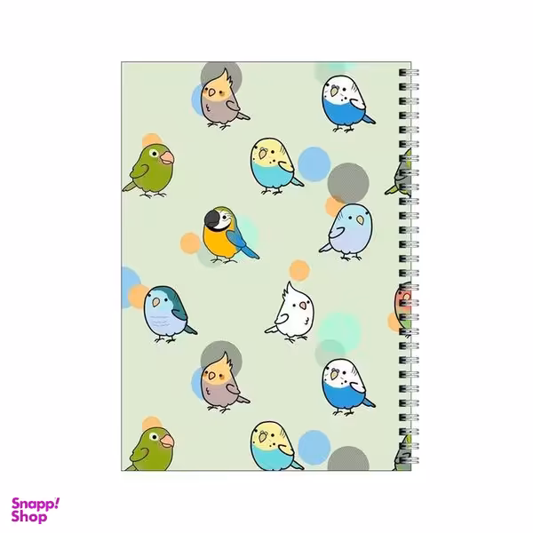 دفتر مشق 80 برگ بامبیلیپ طرح پترن پرندگان کد 4594222