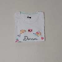 تیشرت زنانه  آستین کوتاه وارداتی برند Collection از فروشگاه فانتزی
