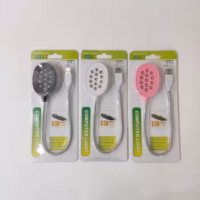 چراغ مطالعه LED با پورت USB قابلیت حالت گیری 360 درجه 