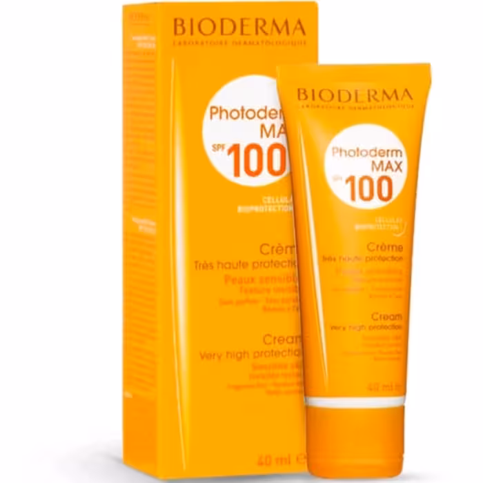 ضدافتاب بیودرما اصلی spf100 رنگی بژ روشن اصلی