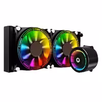 فن خنک کننده مایع پردازنده گیم مکس مدل Ice Chill 240 Rainbow ARGB