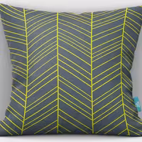 کاور کوسن مخمل 40x40 طرح گل ابریشم جناقی سبز زرد کد 1 آرت مان