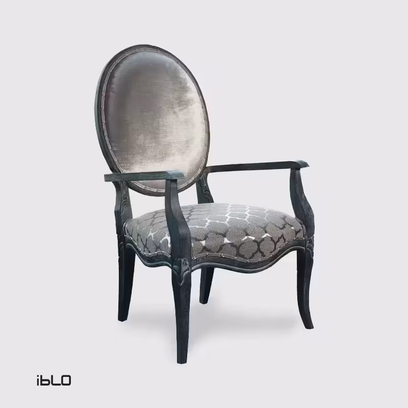 مبل نئوکلاسیک یک‌نفره لاپند (طوسی)