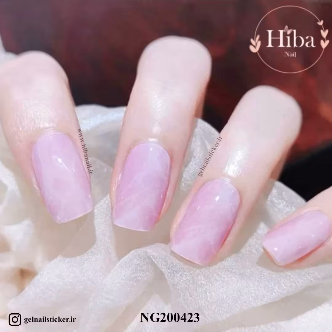 استیکر ژله ای کاشت ناخن (نیل رپ)_کد NG200423