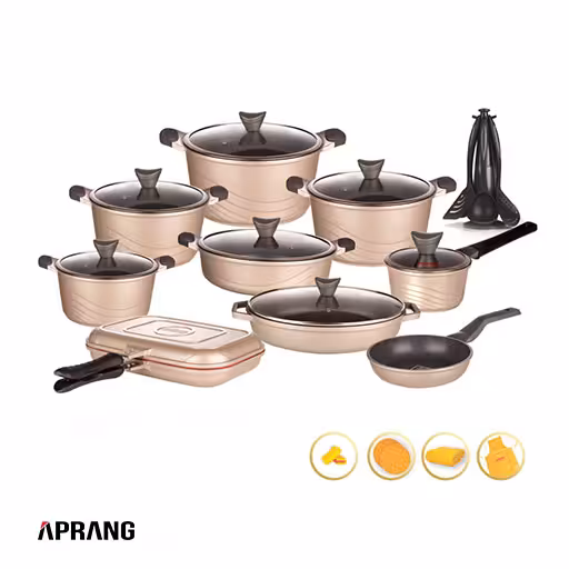 سرویس قابلمه کاندید مدل اوشن 30 پارچه-نوک مدادی