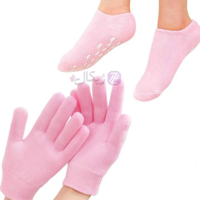 ست دستکش و جوراب سیلیکونی مرطوب کننده و ترمیم کننده دست و پا اورجینال