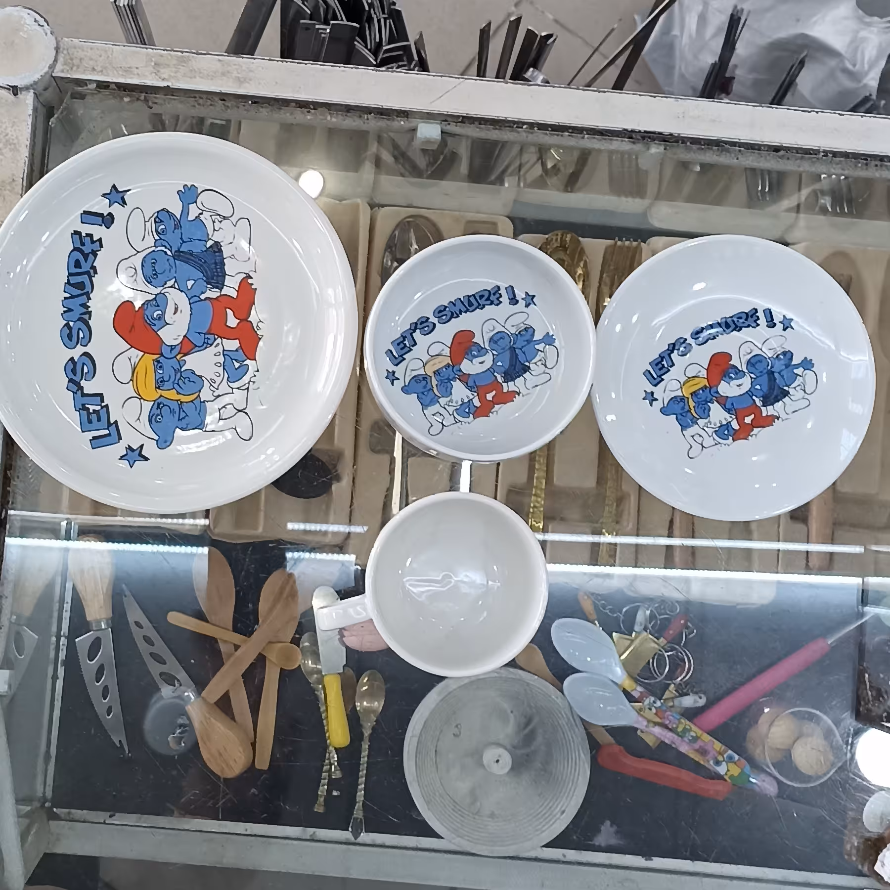 ظروف غذا  4 پارچه چینی بچه گانه