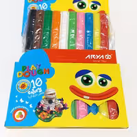 خمیر بازی 10رنگ آریا 