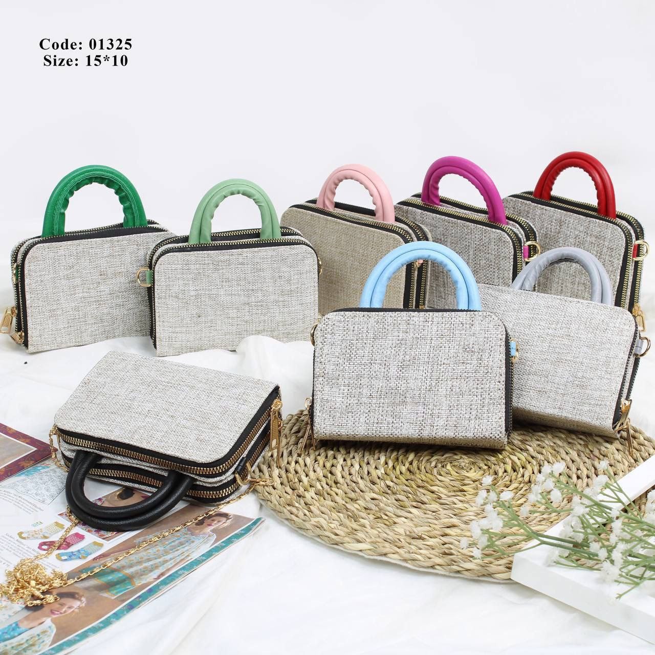 کیف کد 01325
پاسپورتی مینی کنفی
دسته دوبل