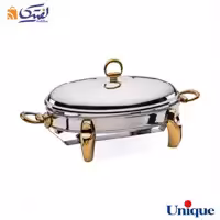 سوفله خوری یونیک بیضی کوچک پافیلی طلایی UN-3112