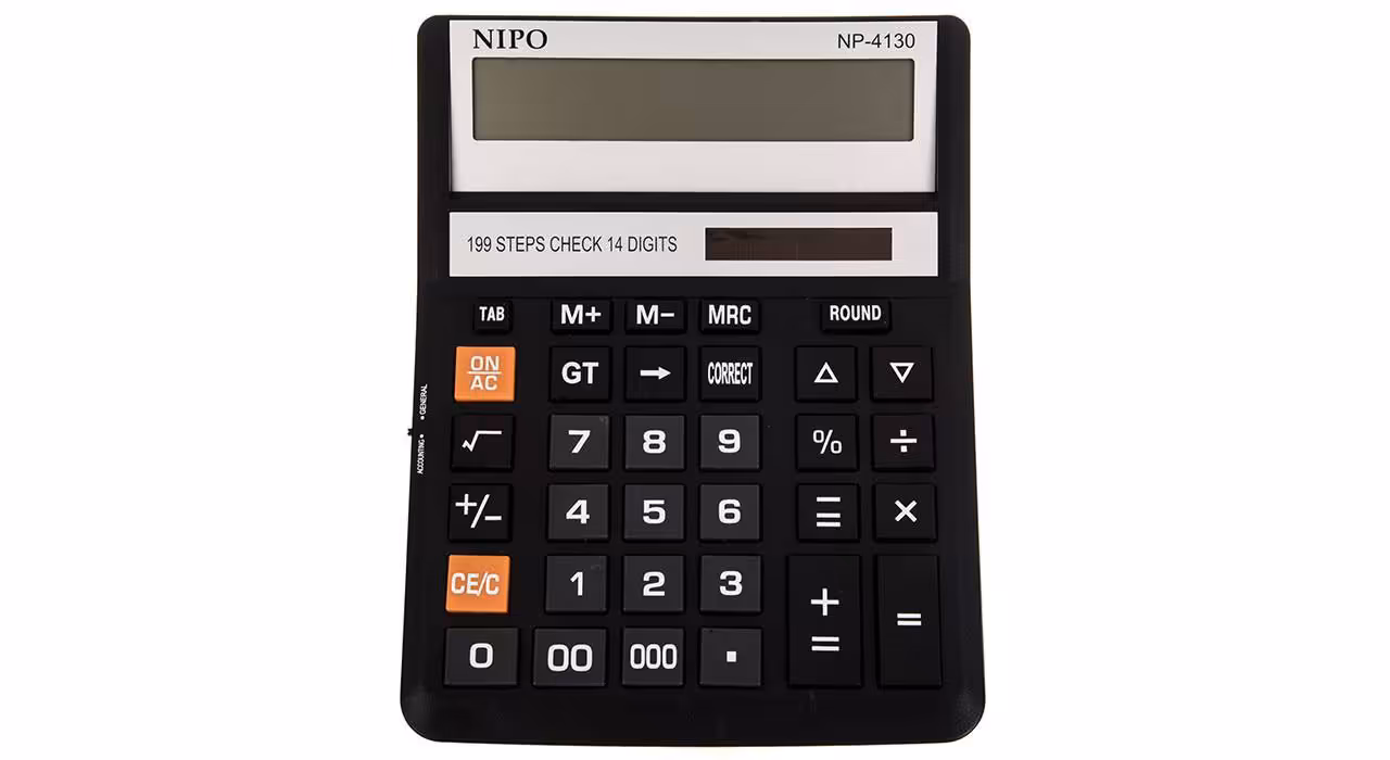 ماشین حساب حسابداری نیپو مدل NP-4130