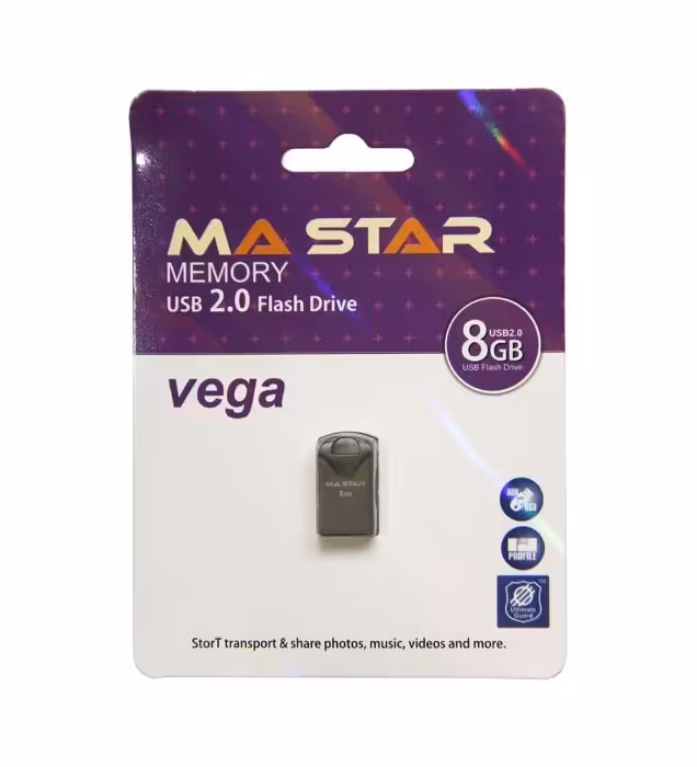 فلش مموری ام ای استار مدل  VEGA USB2 8GB