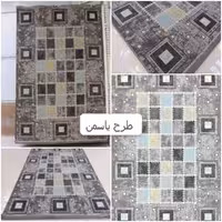 گلیم شش متری طرح یاسمن 
