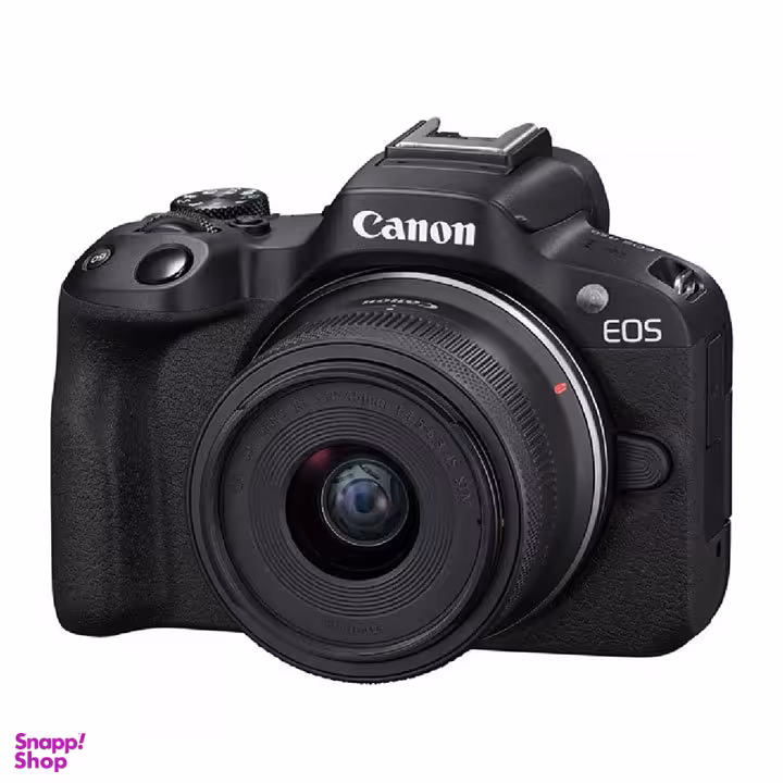 دوربین بدون آینه کانن مدل Canon EOS R50 Mirrorless Camera Kit 18-45 & 55-210 Lens