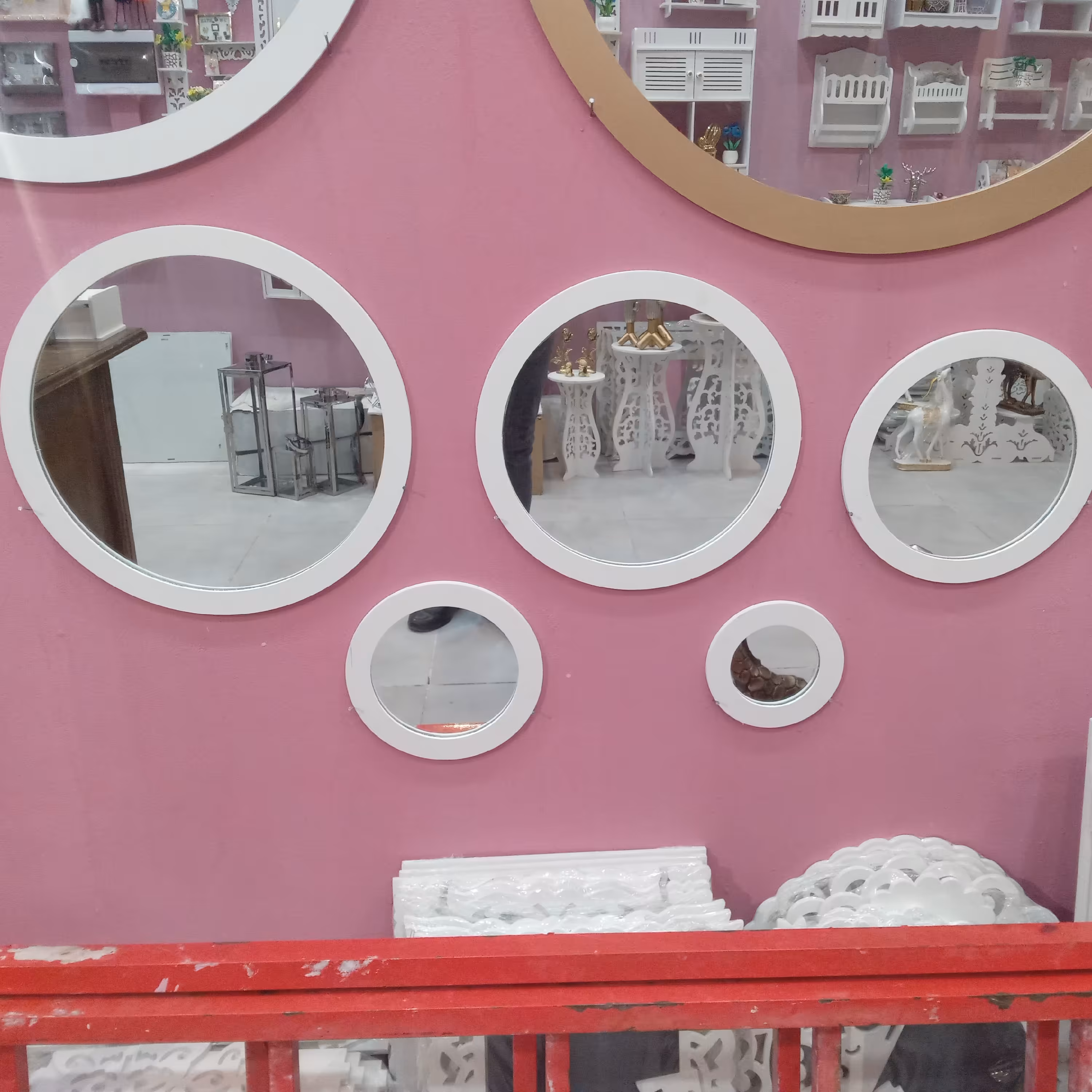 آینه 5 تیکه پی وی سی