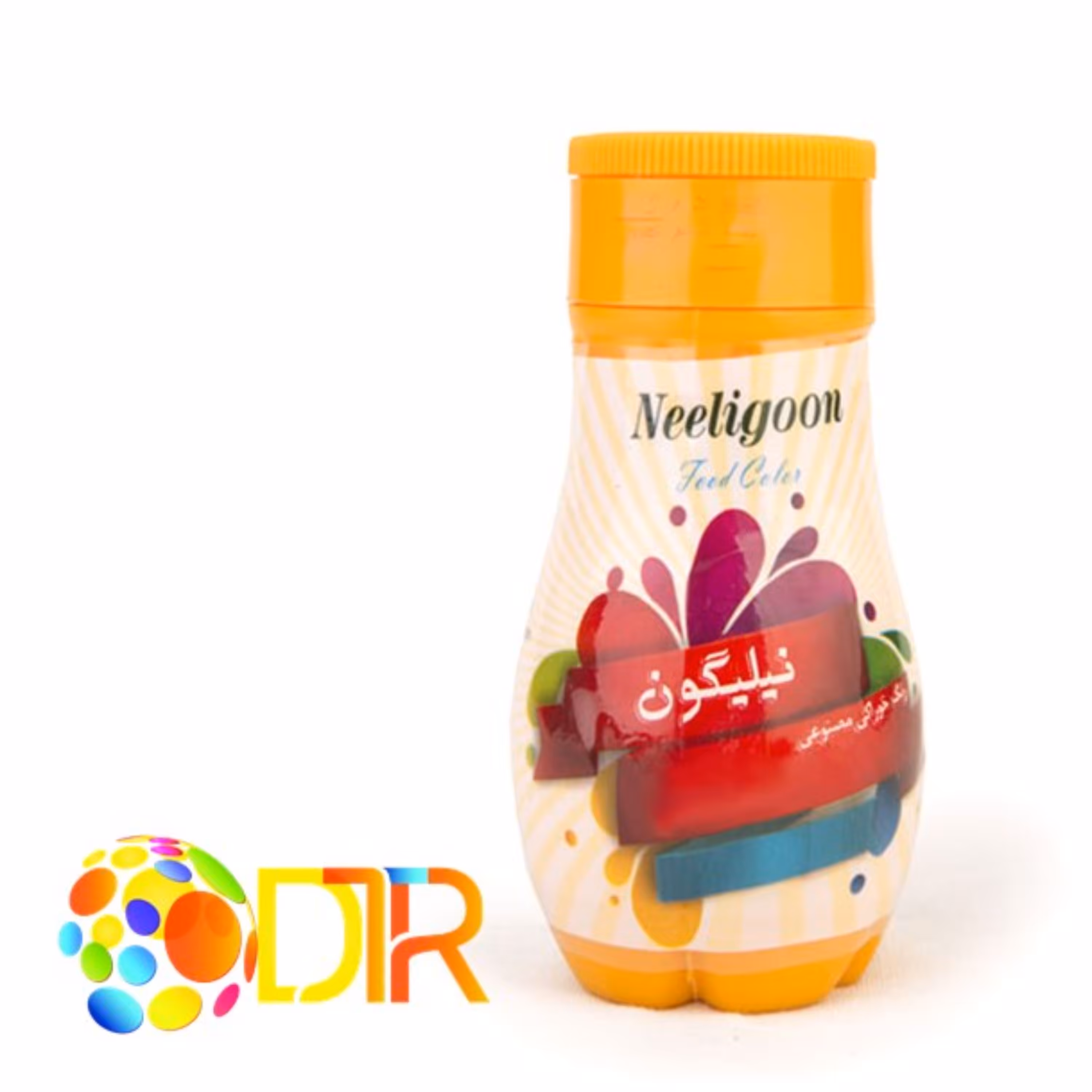 رنگ خوراکی پودری زرد طلایی 100 گرمی نیلیگون