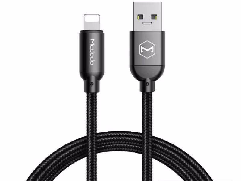کابل شارژ و انتقال داده لایتنینگ مک دودو Mcdodo CA-710 Lightning Data Cable 1.2M
