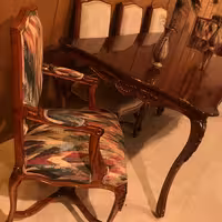 میزغذاخوری هشت نفره فرانسویی گلدونی