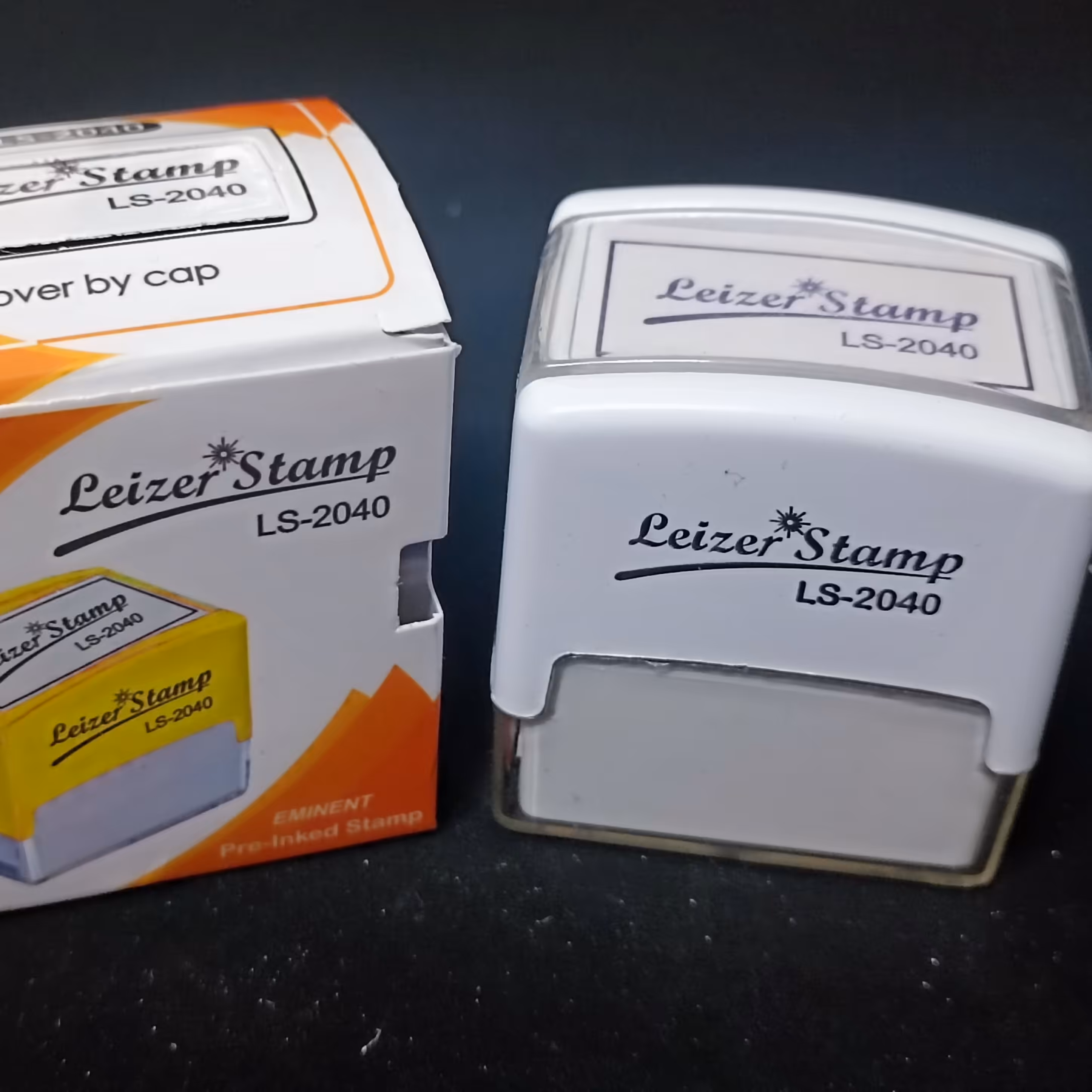 مهر لیزری اتوماتیک مستطیل لیزر استامپ LS2040 مناسب مهر خاتم