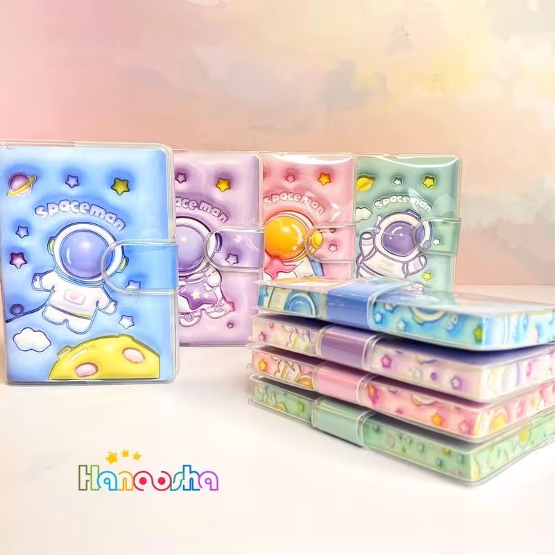 دفترچه فضانورد سه بعدی کوچک (جلد پفکی جدید)