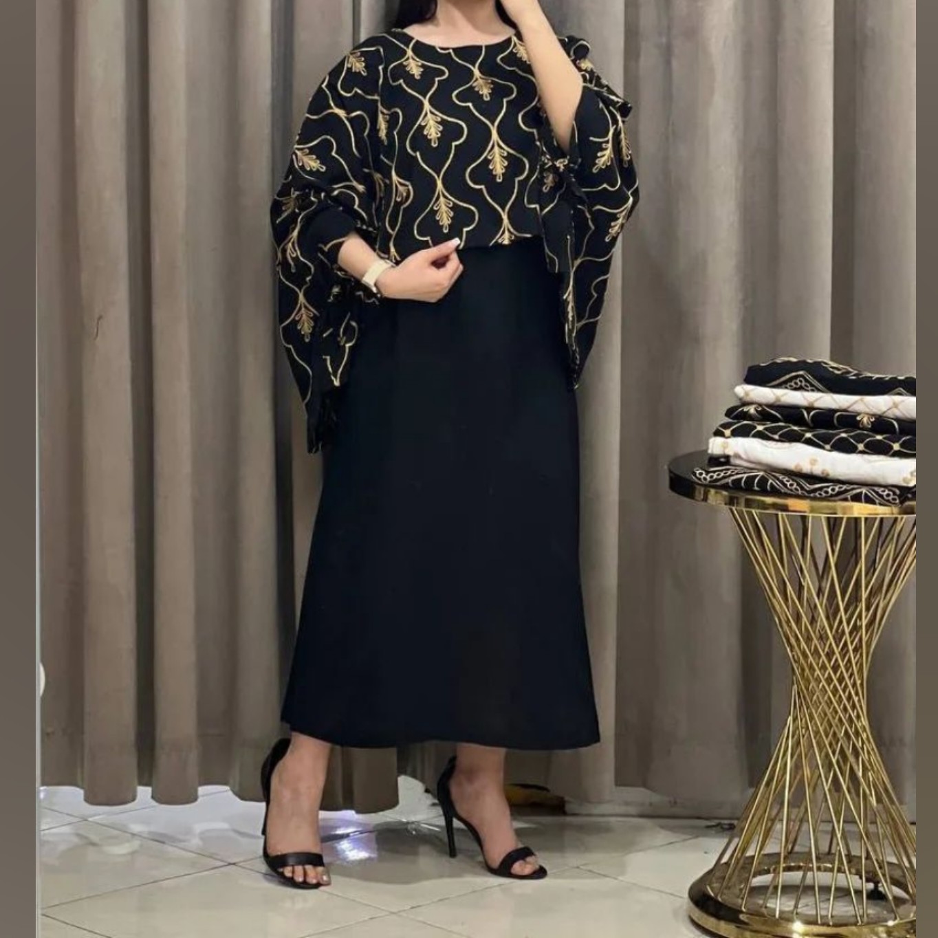 مانتو دو تیکه زنانه a57k31329