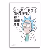 تابلو شاسی طرح Rick and Morty  مدل NV0005