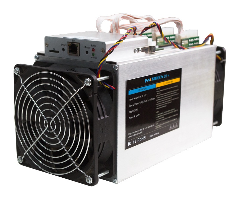 دستگاه ماینر اینوسیلیکون مدل D9 DecredMaster