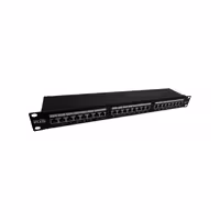 پچ پنل 24 پورت کی نت پلاس مدل Knet Plus STP Patch Panel 1U 24Port KP-N1130