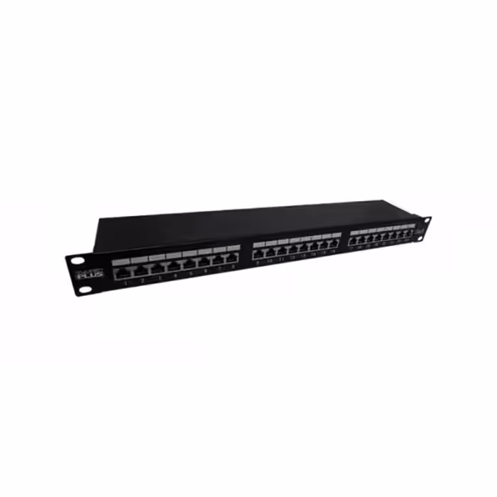 پچ پنل 24 پورت کی نت پلاس مدل Knet Plus STP Patch Panel 1U 24Port KP-N1130