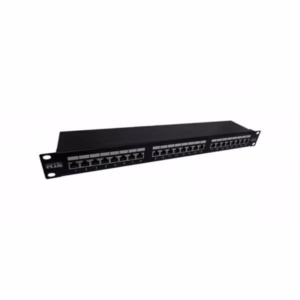 پچ پنل 24 پورت کی نت پلاس مدل Knet Plus STP Patch Panel 1U 24Port KP-N1130