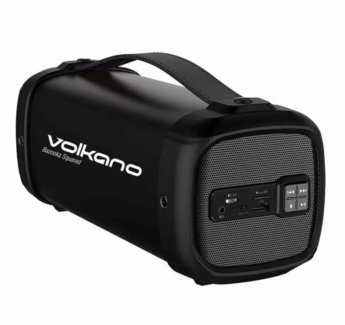 اسپیکر بلوتوث قابل حمل ولکانو مدل Bazooka Squared VK-3030