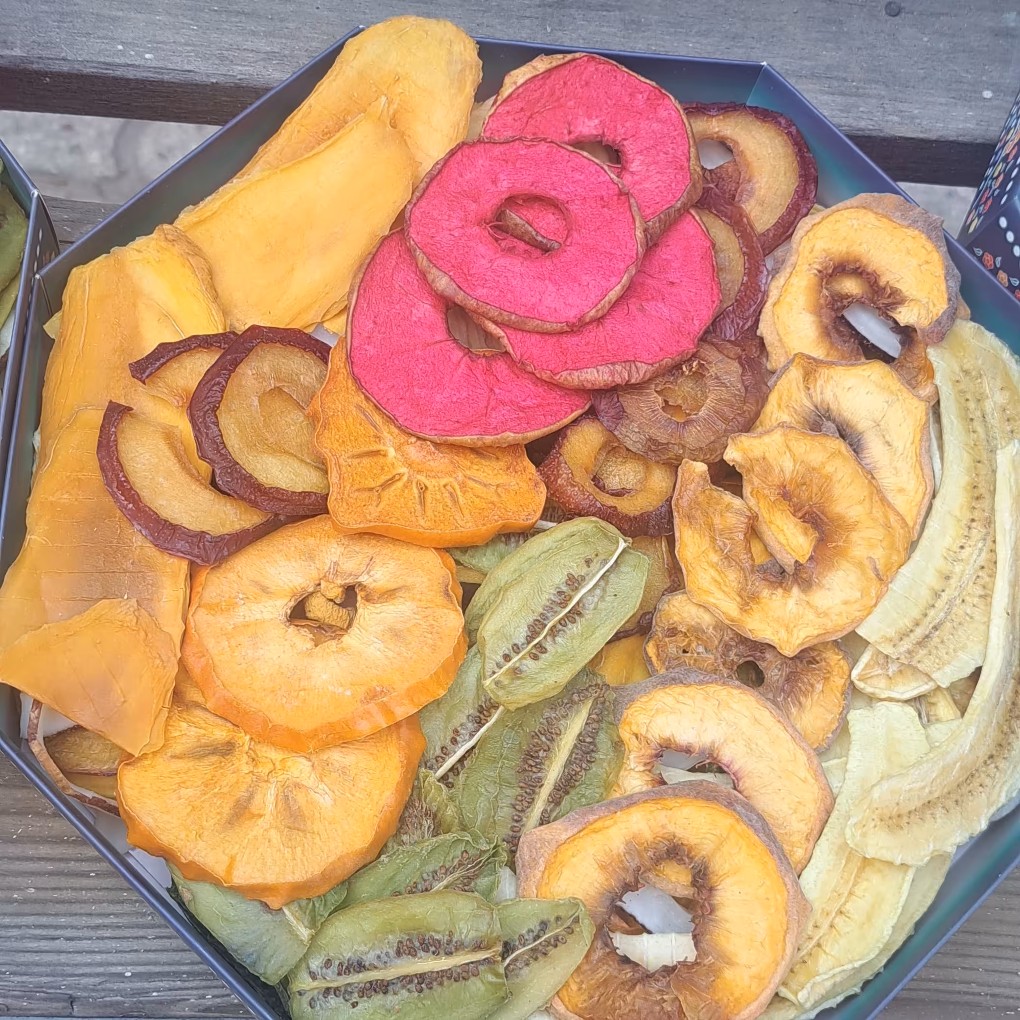 جعبه میوه خشک مخصوص عیدی و کادو 500 گرمی